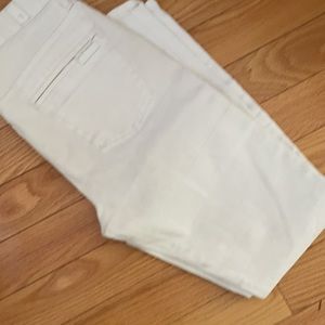 7 for all mankind white jeans size 25